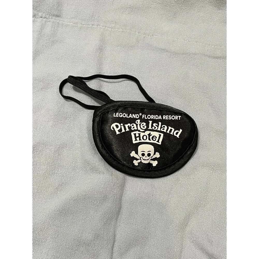 NEW Legoland Florida Pirate Island Hotel - Kid's Pirate‎ Costume Eye Patch